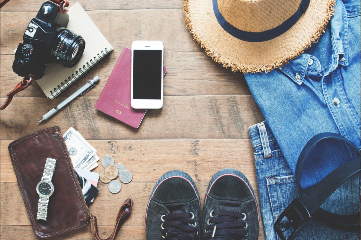 lista de cosas para llevar viaje