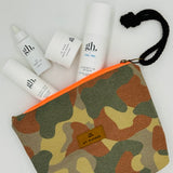 Camouflage <tc>Trousse de Toilette</tc>/Sac à bandoulière répulsif pour femme
