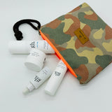 Camouflage <tc>Trousse de Toilette</tc>/Sac à bandoulière répulsif pour femme