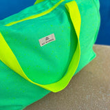 Sac de voyage moyen fluorure verdoyant