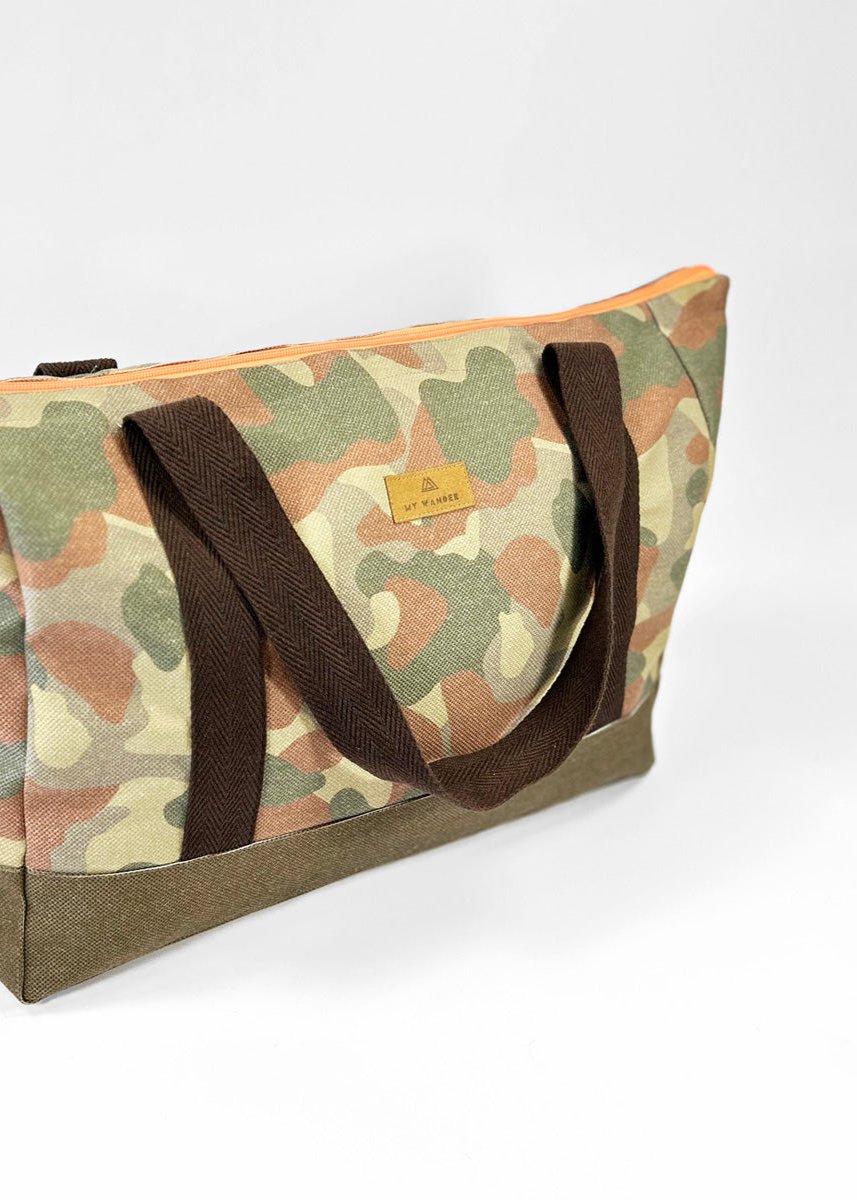 Camo Maxi Bolso Grande Viaje