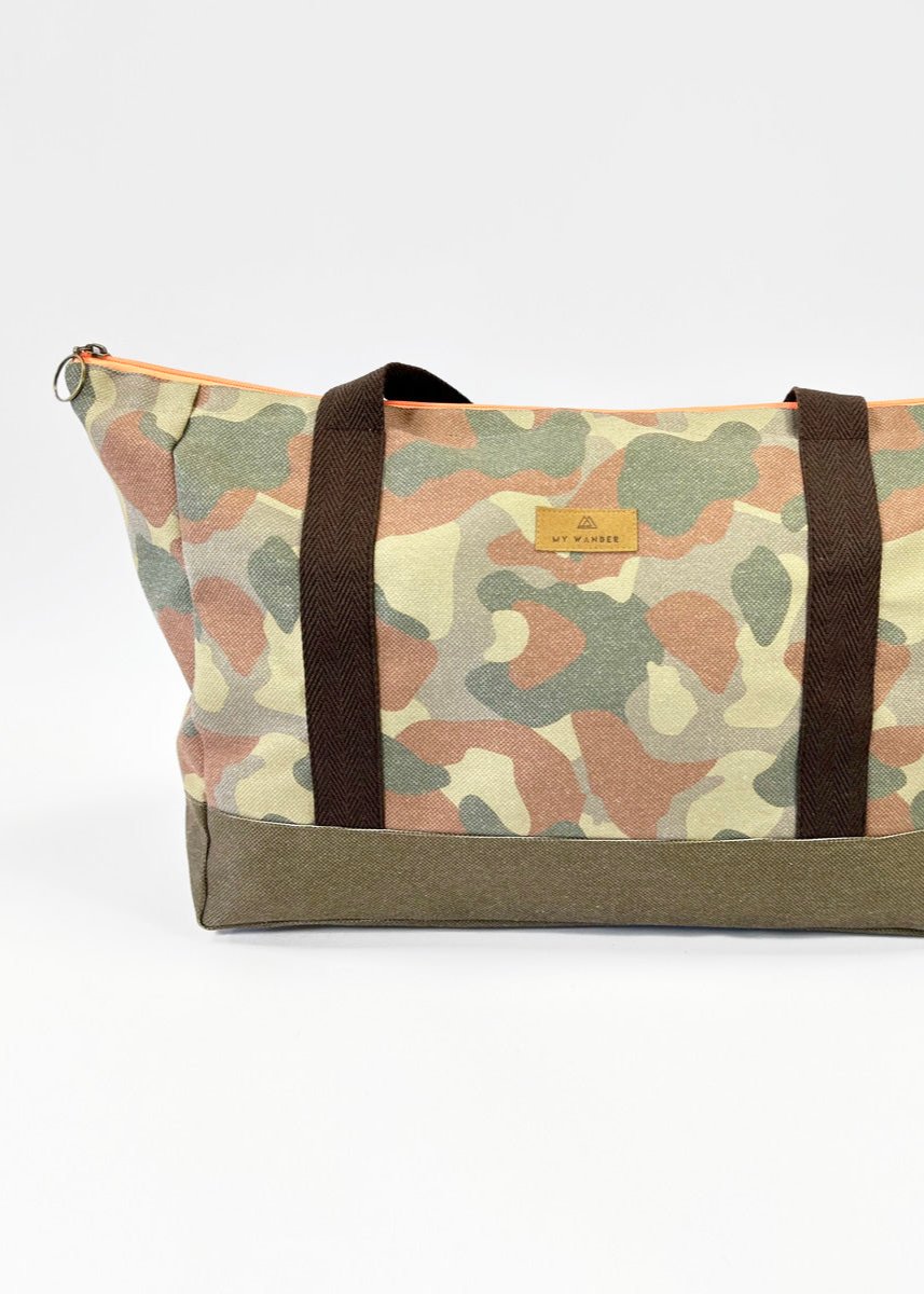 Camo Maxi Bolso Grande Viaje