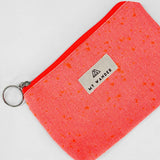 Estuche/monedero Drops Coral
