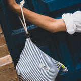 Pack Navy Stripes Soft MAXI +Neceser