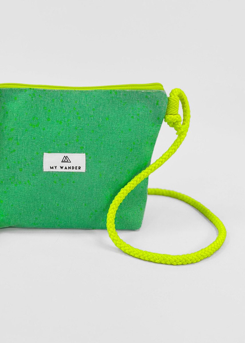 Drops Green <tc>Toiletry Bag</tc>/Women's Shoulder Bag