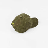 Gorra lavada verde kaki
