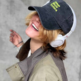 Gorra lavada negra | Estilo Casual