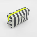 Grey Stripes Neceser Maquillaje XS/Estuche