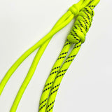 Charm llavero para bolso amarillo fluor