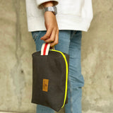 Moss unisex toiletry bag