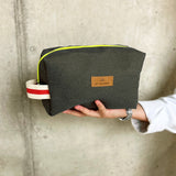 Moss unisex toiletry bag