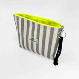 Pack Grey Stripes Maxi Bolso + Neceser