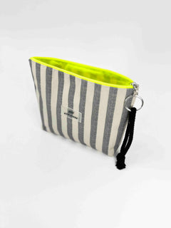 Grey Stripes Neceser Mujer - My Wander Store