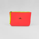 Bolso de mano Neopreno Coral Flúor