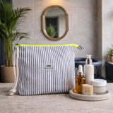 <tc>Toiletry Bag</tc> <tc>Navy Stripes</tc> Soft